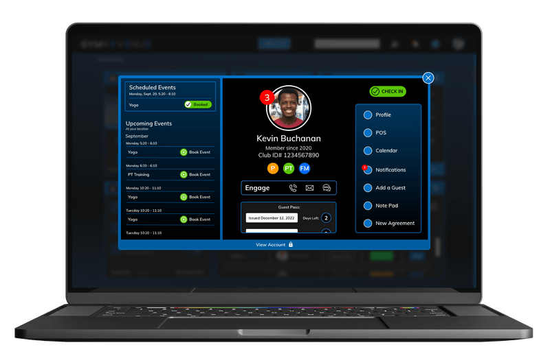 GymRevenue ERP USA – Cloud-baseret platform til fitnessbranchen.
